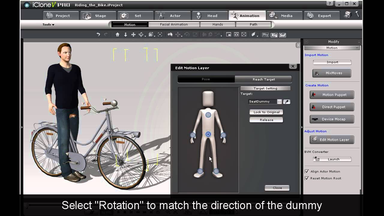 iClone5 Preview Video - HIK & Reach Target