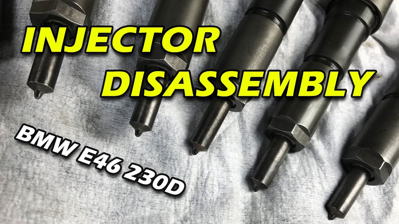 BMW Pilot Injector Disassembly [E46 320D 1998] - Diy