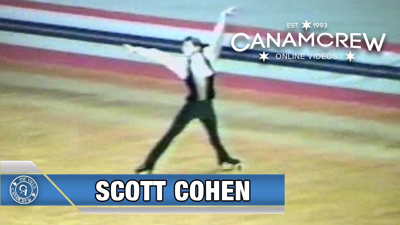 Scott Cohen - 1989 Artistic Roller Skating National Championships