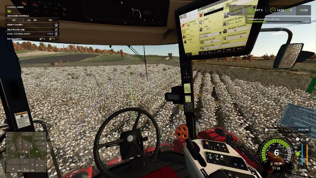 Farming Simulator 25 Cotton Harvest