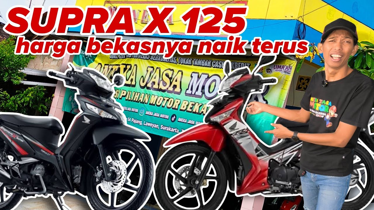 SUPRA X 125 Karbu HARGA BEKASNYA NAIK TERUS - motor bekas murah - ANEKA JASA MOTOR