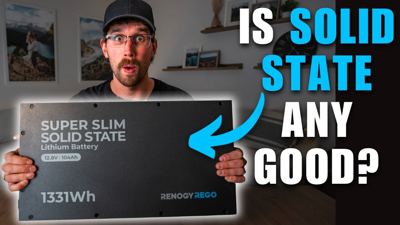 Renogy SOLID STATE Super Slim Lithium Battery