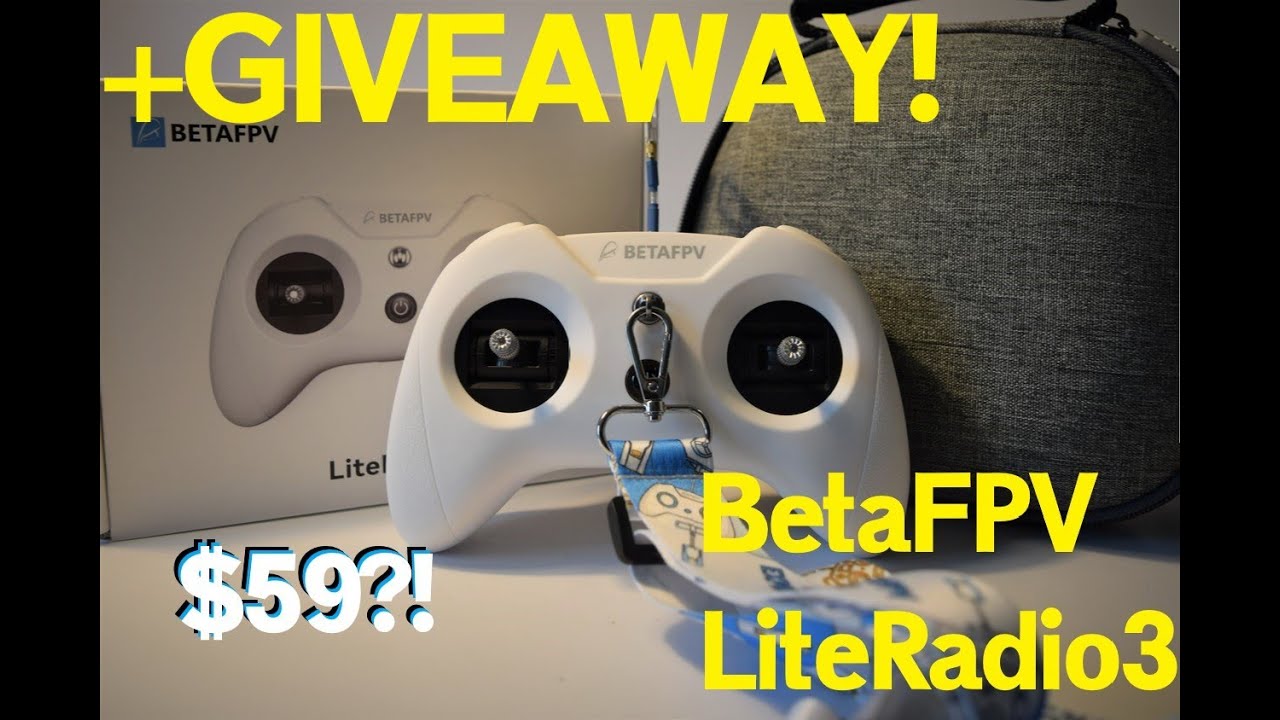 3 Minutes with the BetaFPV LiteRadio3 $59 ELRS EXPRESS LRS Long Range FPV Radio Transmitter