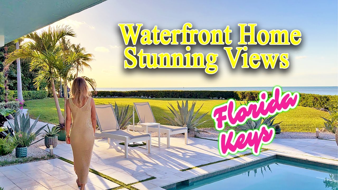 FL Keys Luxury Waterfront Home Tour