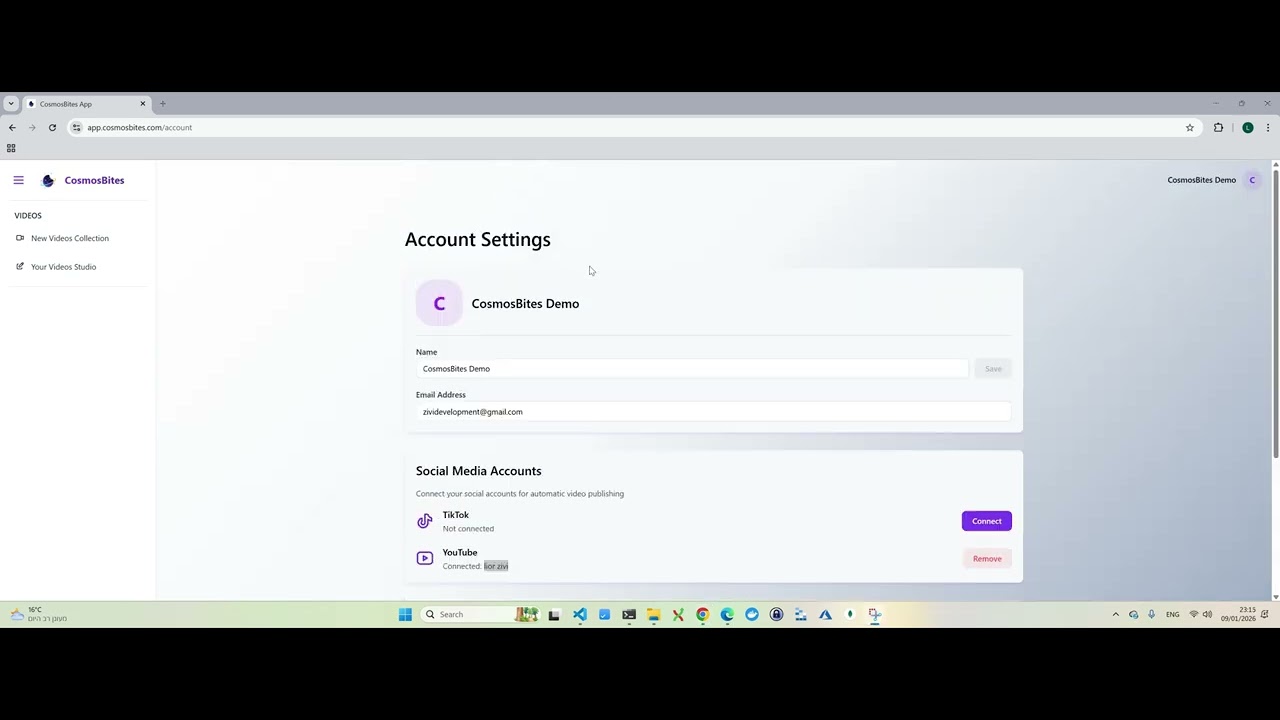 CosmosBites - Verification Video - DATA PRIVACY & SEGREGATION