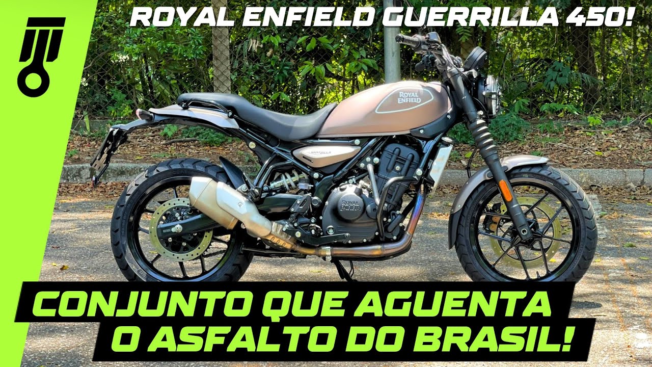 Royal Enfield Guerrilla 450 - A naked com o melhor custo-benefício do Brasil?