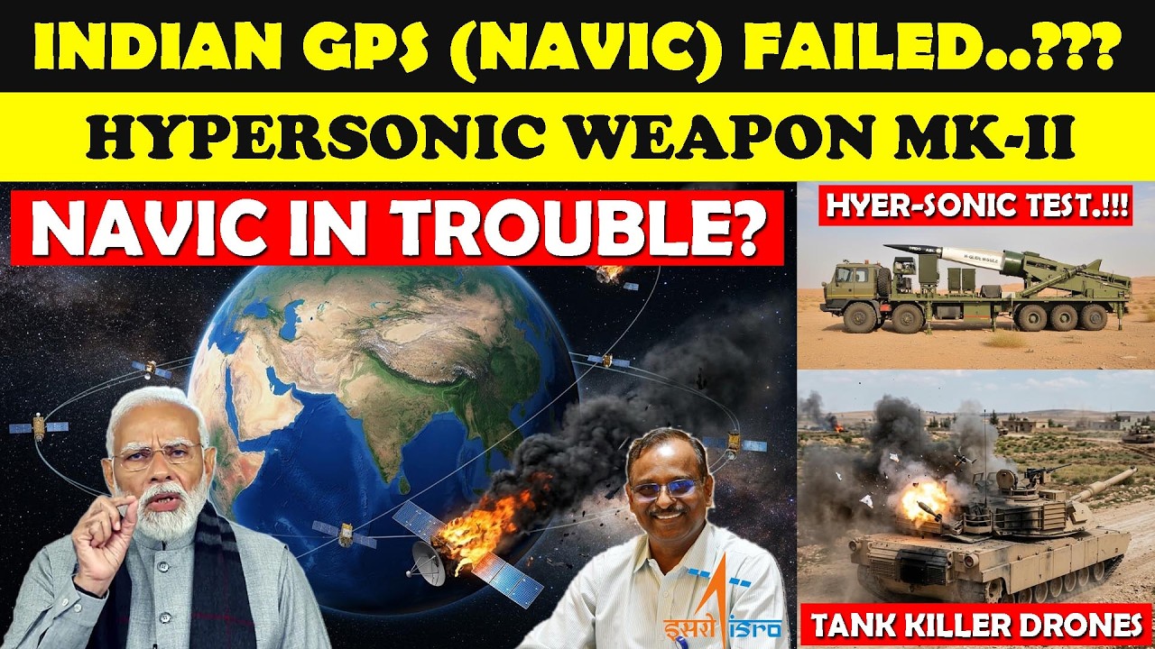 Indian Defence News:India&rsquo;s Hypersonic Missile Ready?, Army Drone Swarm ,Navic Problem Explained