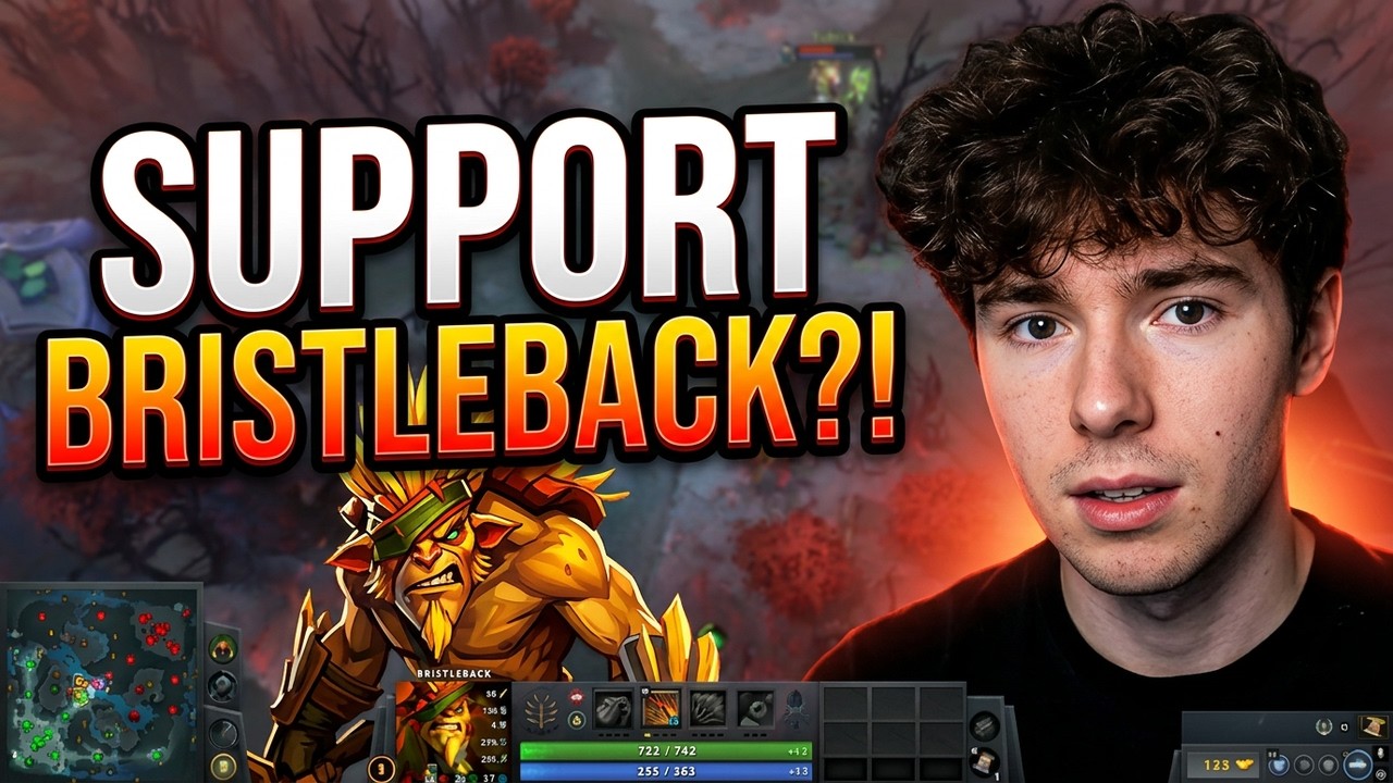 Bristle Back Support Kinda | Dota 2 Unranked Gameplay