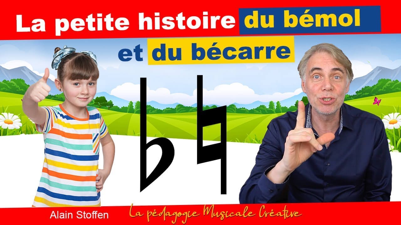 Solfège - La petite histoire du bémol et du bécarre