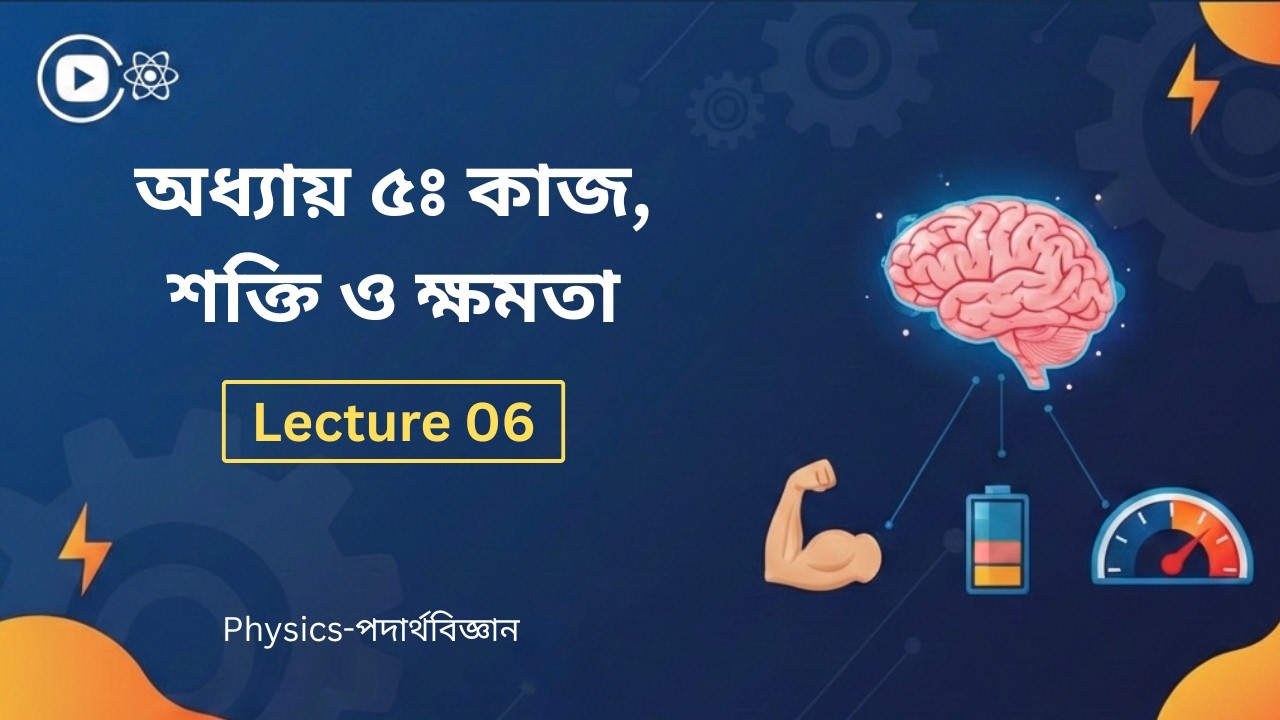 Physics 1st Paper Chapter 5 Work, Energy and Power Lecture 06