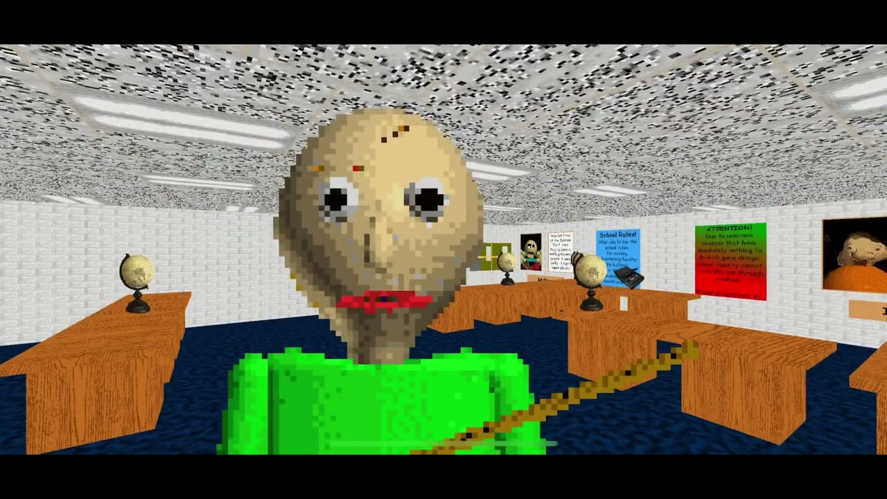 Baldi’s basics video game 😭