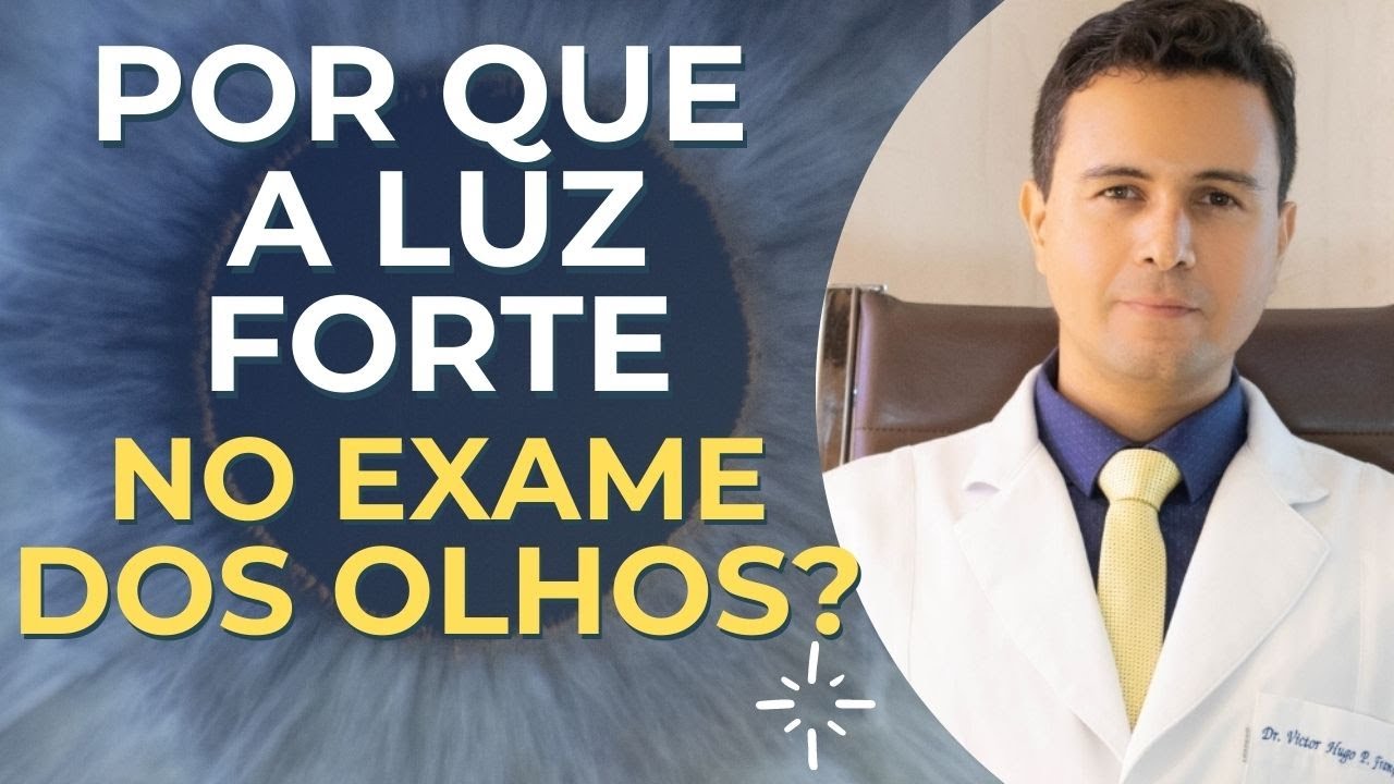 O que o oftalmologista vê no exame com luz forte no olho? #fundoscopia #oftalmologia #drvictorfranca