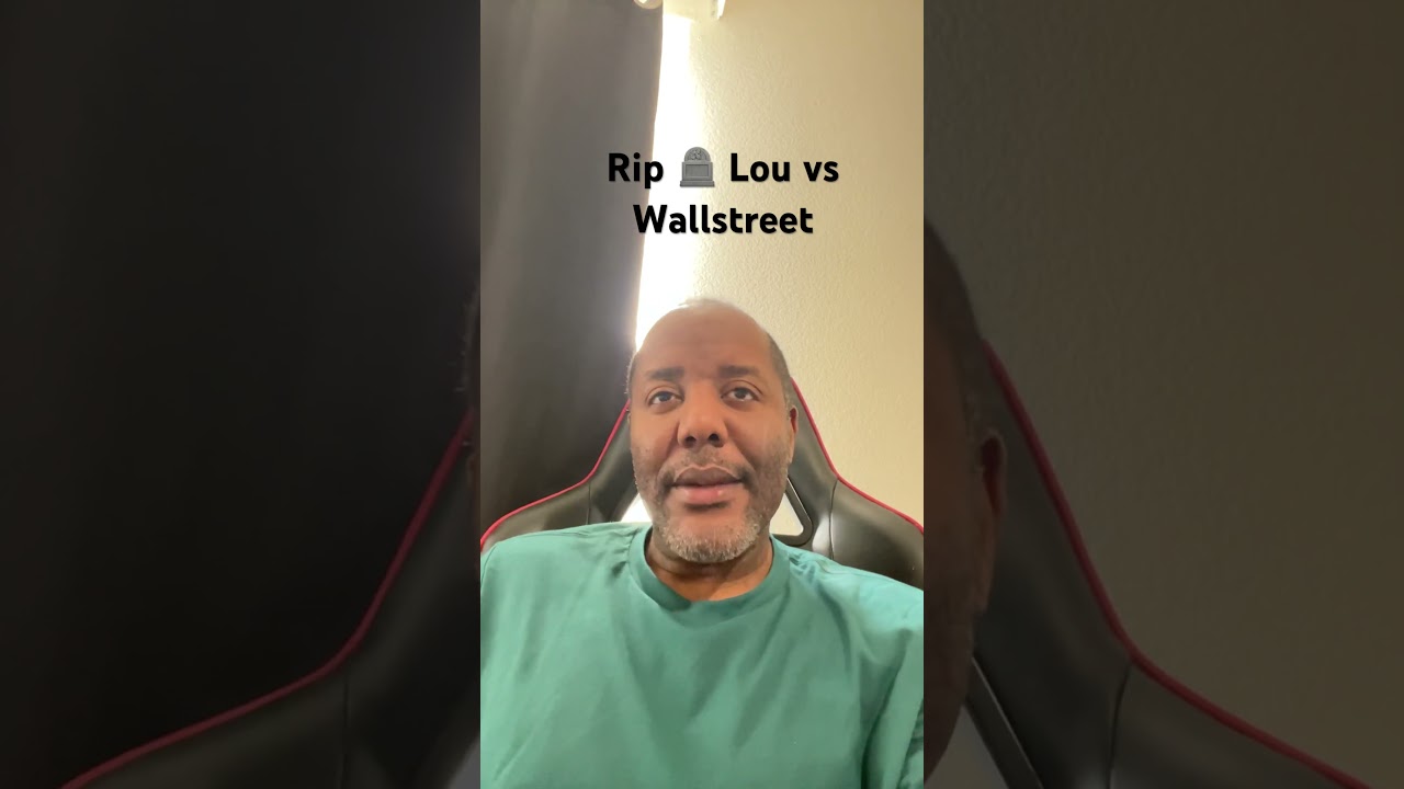 #AMC Lou on Wall Street &hellip;my thoughts on him and his passing