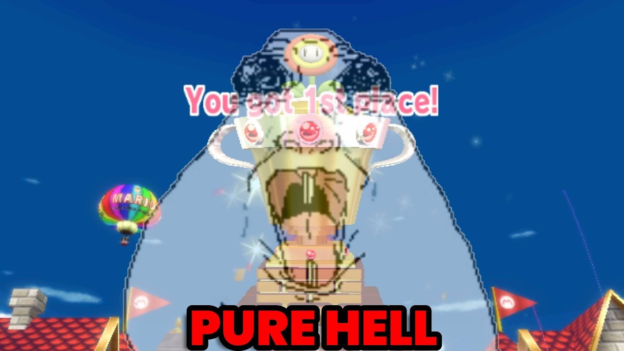 I HATE THE FLOWER CUP [Mario Kart Wii 150cc]