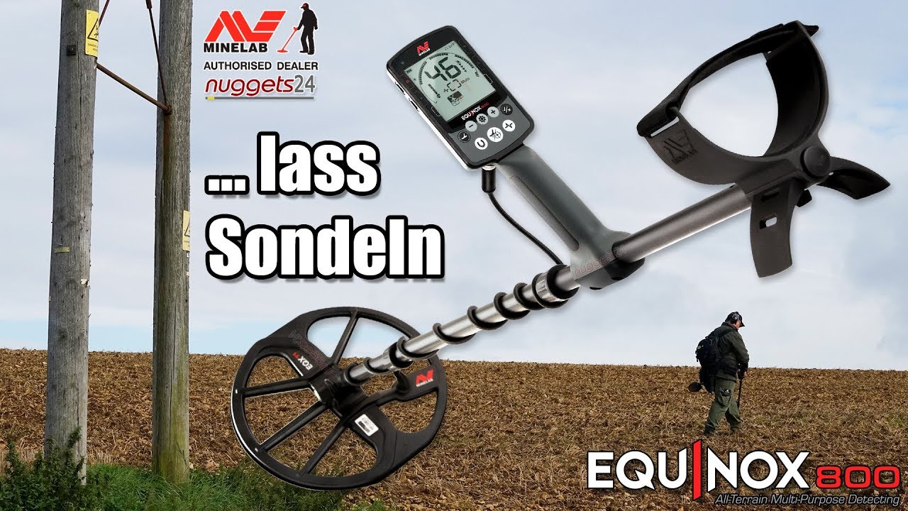 Minelab EQUINOX nuggets24 Metalldetektor Unboxing Tipps + Tricks 1 DEUTSCH