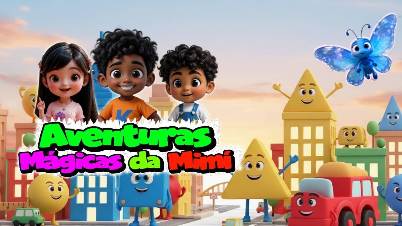 A ILHA DAS FORMAS | Quadrado, Círculo e Triângulo 🎶🔺⚪🟦 | Canção Infantil Educativa