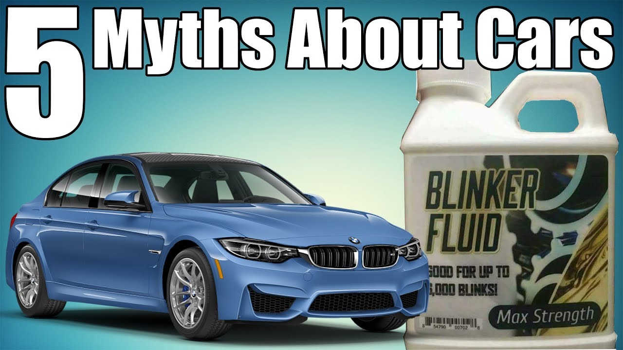 5 Car Misconceptions and Myths!