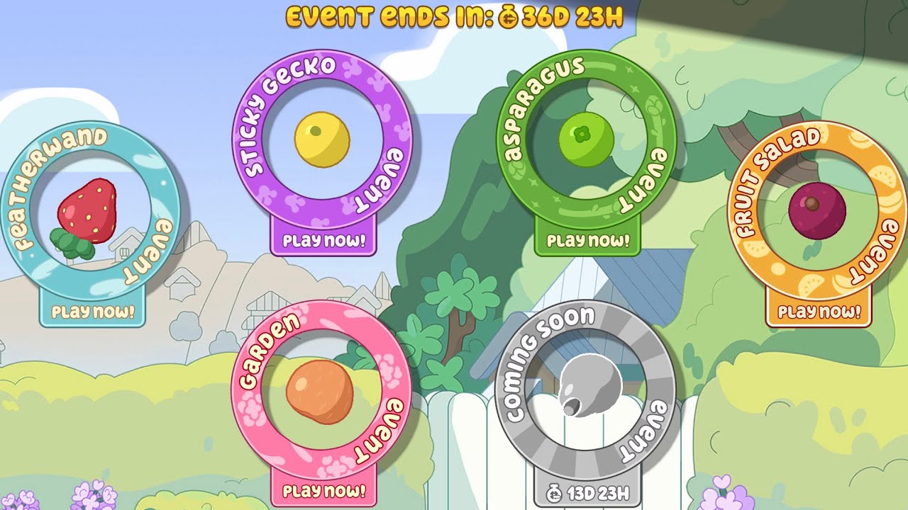 Bluey Fruit Ninja - SURPRISE EVENT EXTENSION!!!