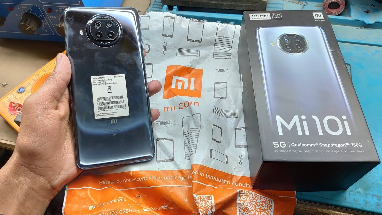 MI 10I 5G Unboxing From Mi.com