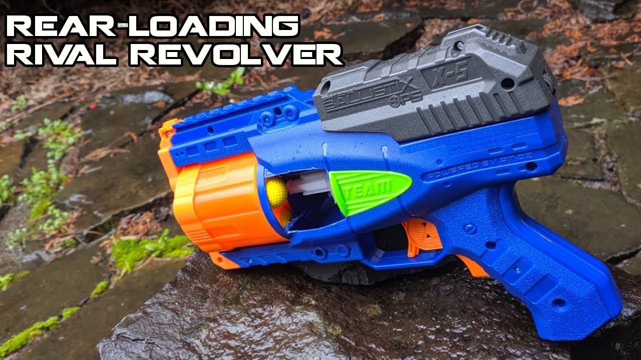 Let's MOD: Rear-loading RIVAL Revolver (Dart Zone APEX Mod) | Walcom S7