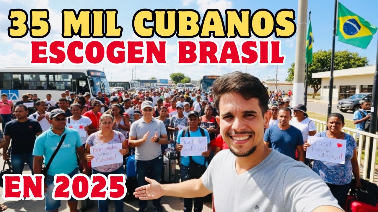 CUBANOS llega BRASIL y rompen R&eacute;cord anual de Emigraci&oacute;n !!!