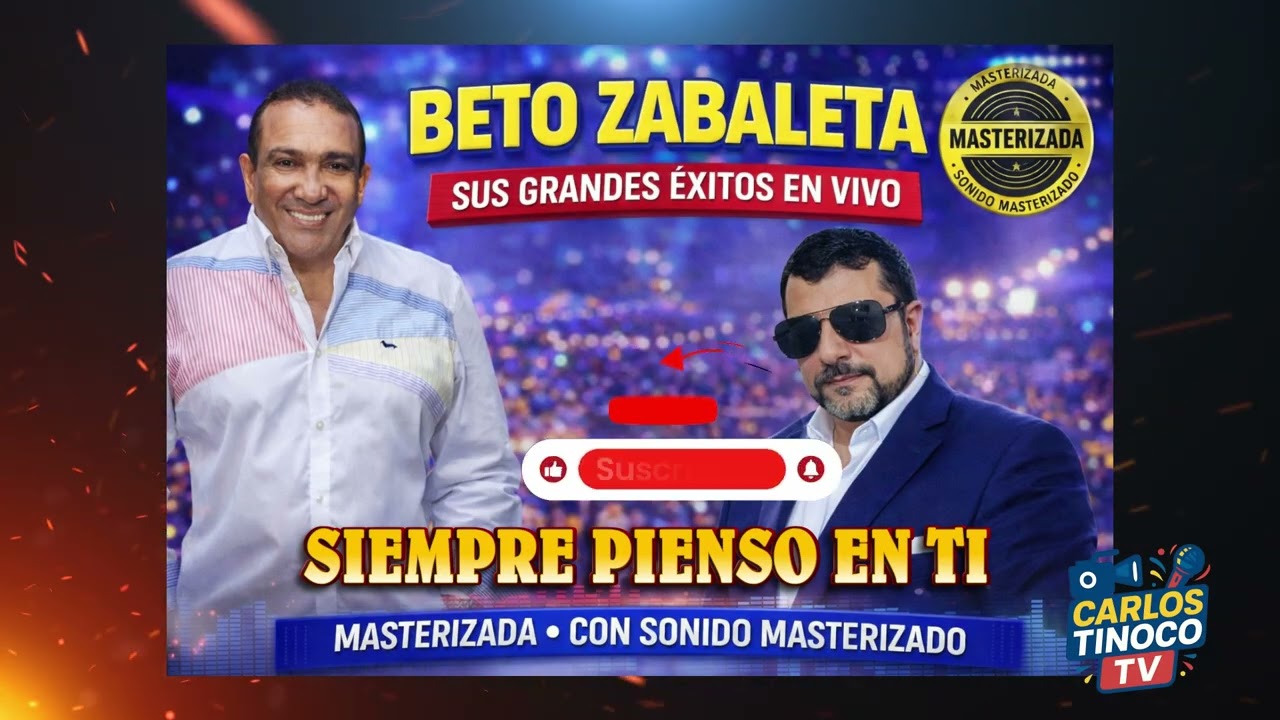 Beto Zabaleta SIEMPRE PIENSO EN TI Mi historia musical en Parranda  ⁨@CarlosTinocoTv⁩