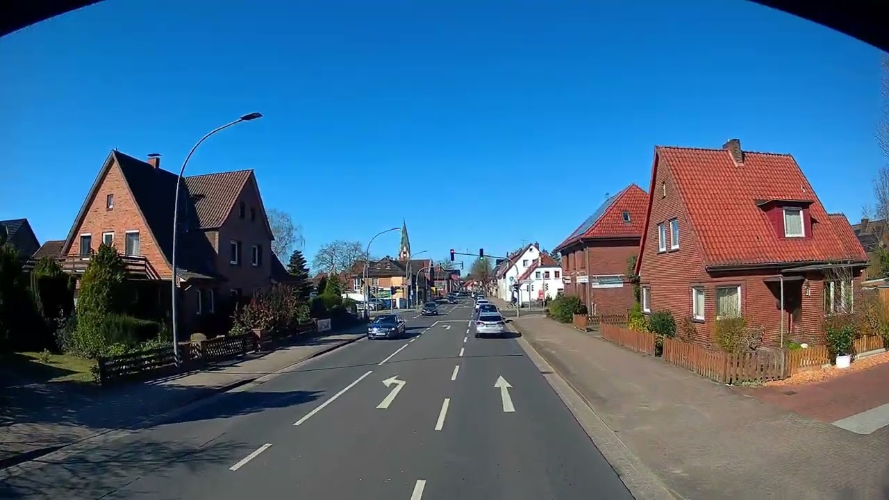 💖 Relaxing Truck Ride Through Soltau | Soft Ambient Music for a Peaceful Break 💖