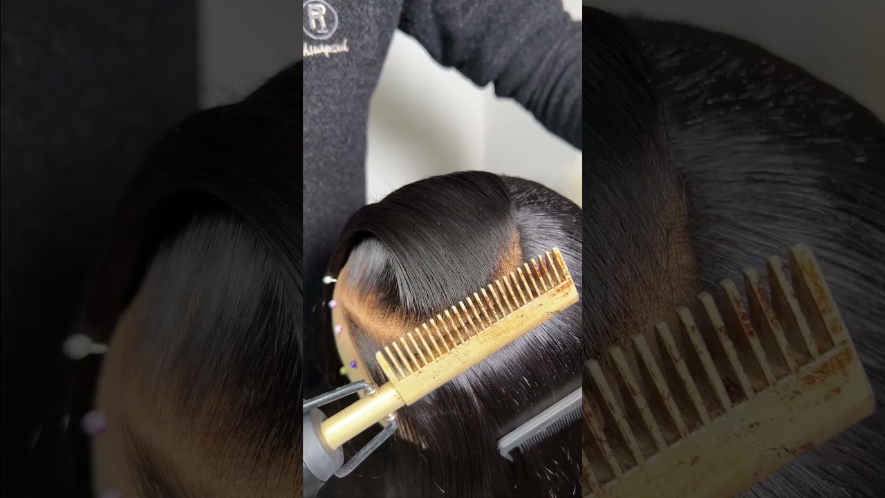 How to Make UNICE 7X5 Lace Wig with C-line Side Part?😎Here is The Tutorial!!💕 lINK IN BIO