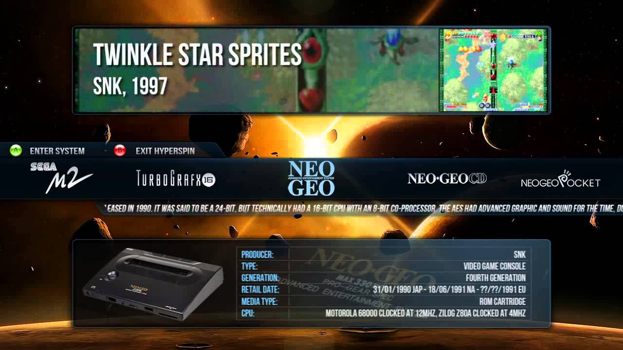 Aeon Nox 13 Skin for Hyperspin