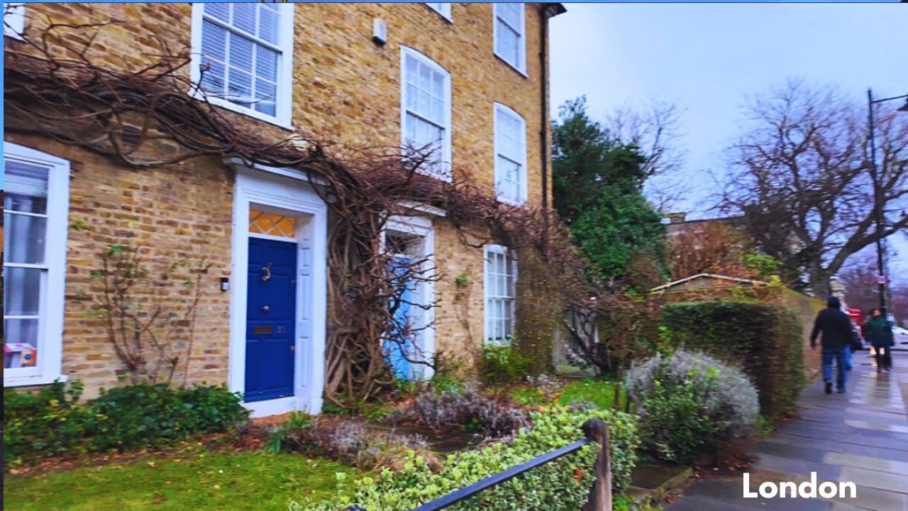London Residential Walk | Islington | Canonbury Square | 2025 | 4K