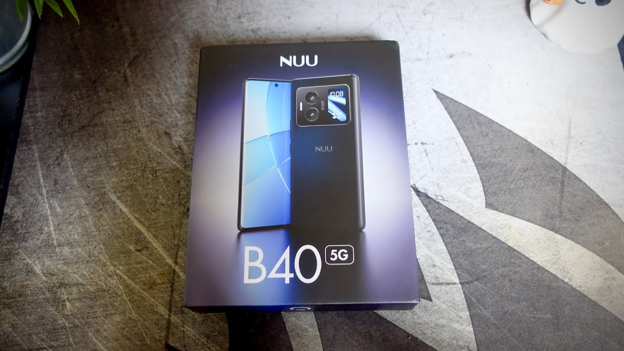 Распаковка NUU Mobile B40 5G! AMOLED-дисплей в настройках камеры!