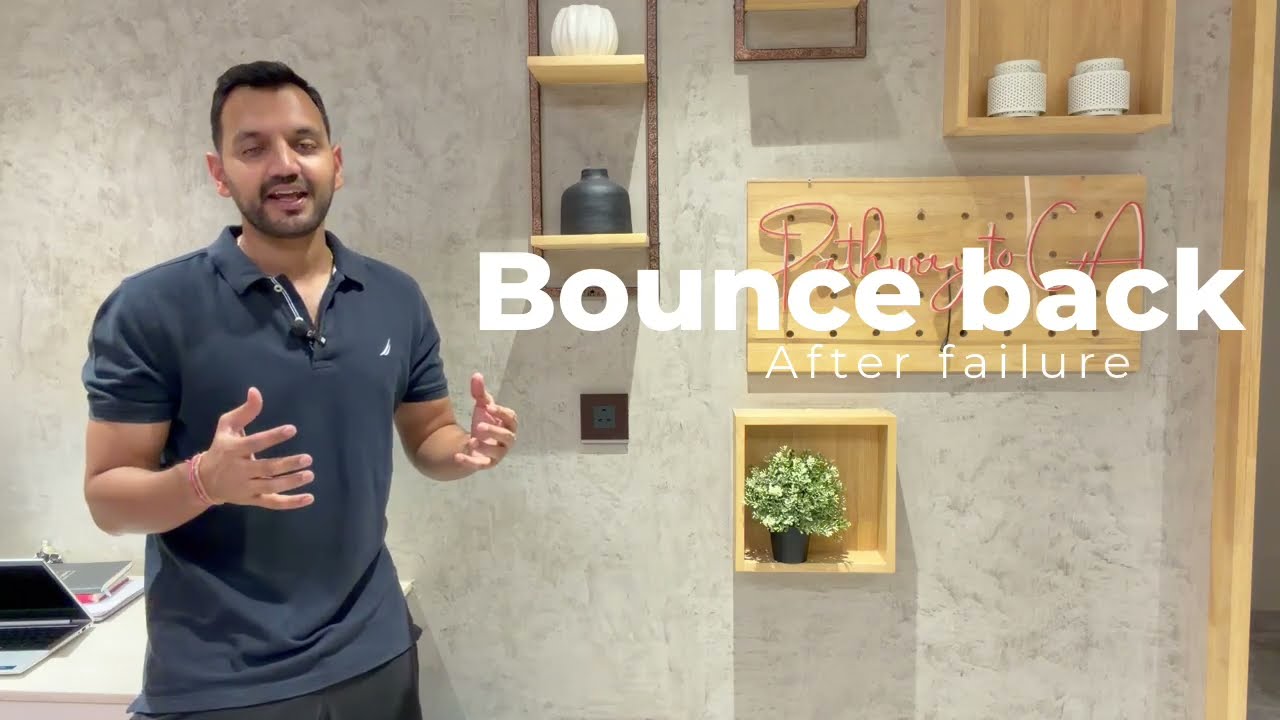 Sorry, CA Final Exam results were disappointing. Strategy to bounce back after failure in 50 days