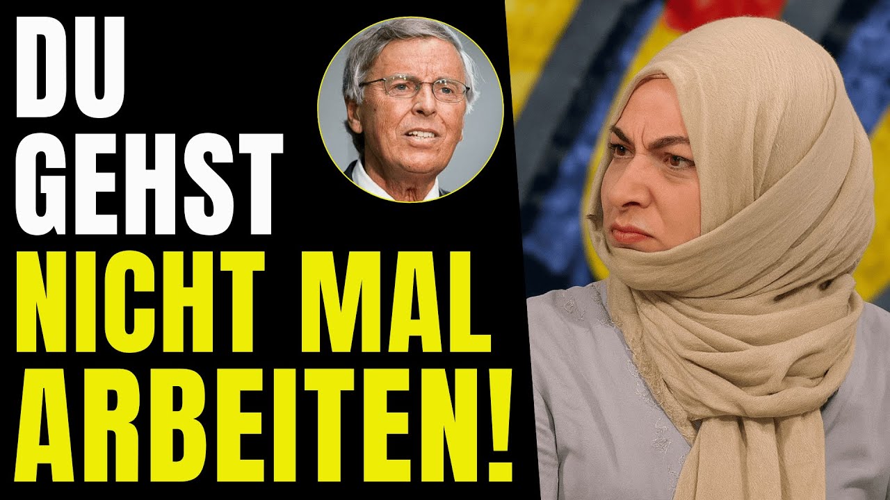 Wolfgang Bosbach zerlegt freche Kopftuch-Frau vor Millionen-Publikum!