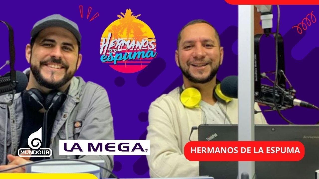 EN VIVO📻HERMANOS DE LA ESPUMA CON MANUEL SILVA Y RODRIGO LASARTE POR LA MEGA 07/08/2023