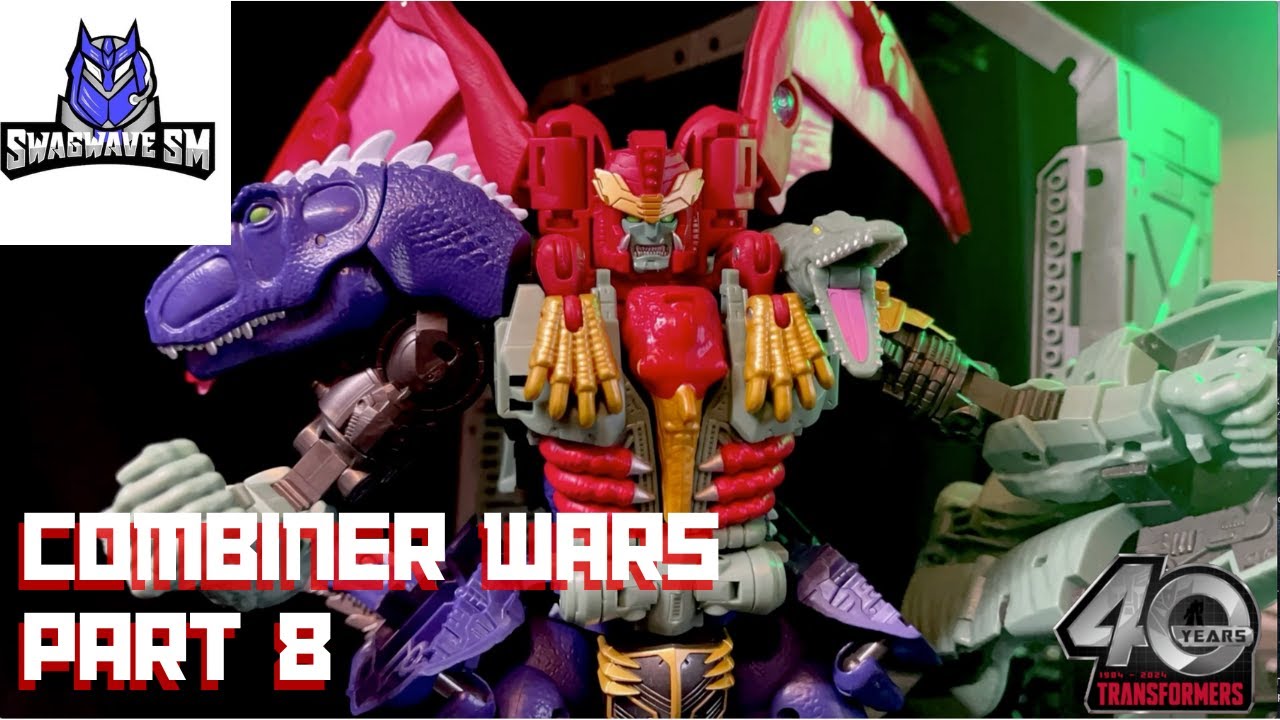 Transformers Stop Motion - [Войны Объединителей] Часть 8 Магматрон против Тайгерхока (10-я годовщ...