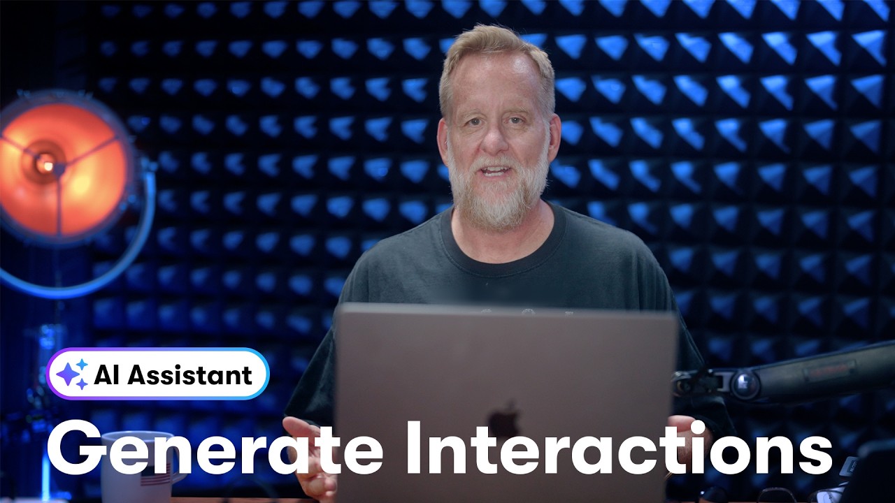 Using AI ASSISTANT to Design Interactions in Articulate Storyline 360