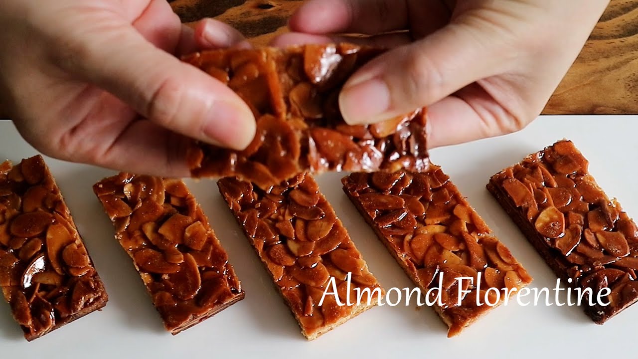 달콤하고 고소한 아몬드 플로랑땡/ Almond Florentine
