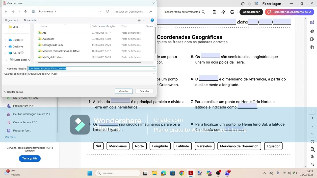 Tutorial coordenadas