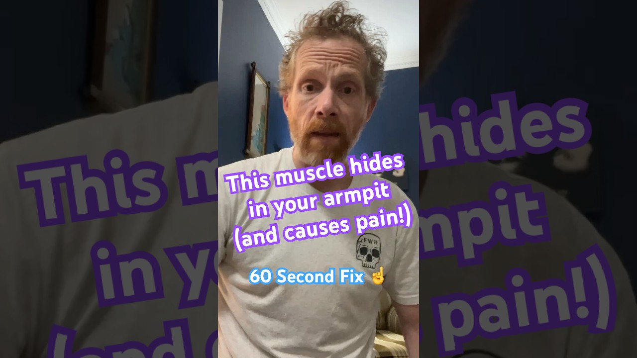 Subscapularis Myofascial Release for Shoulder pain & Limited Mobility | Rotator Cuff Treatment