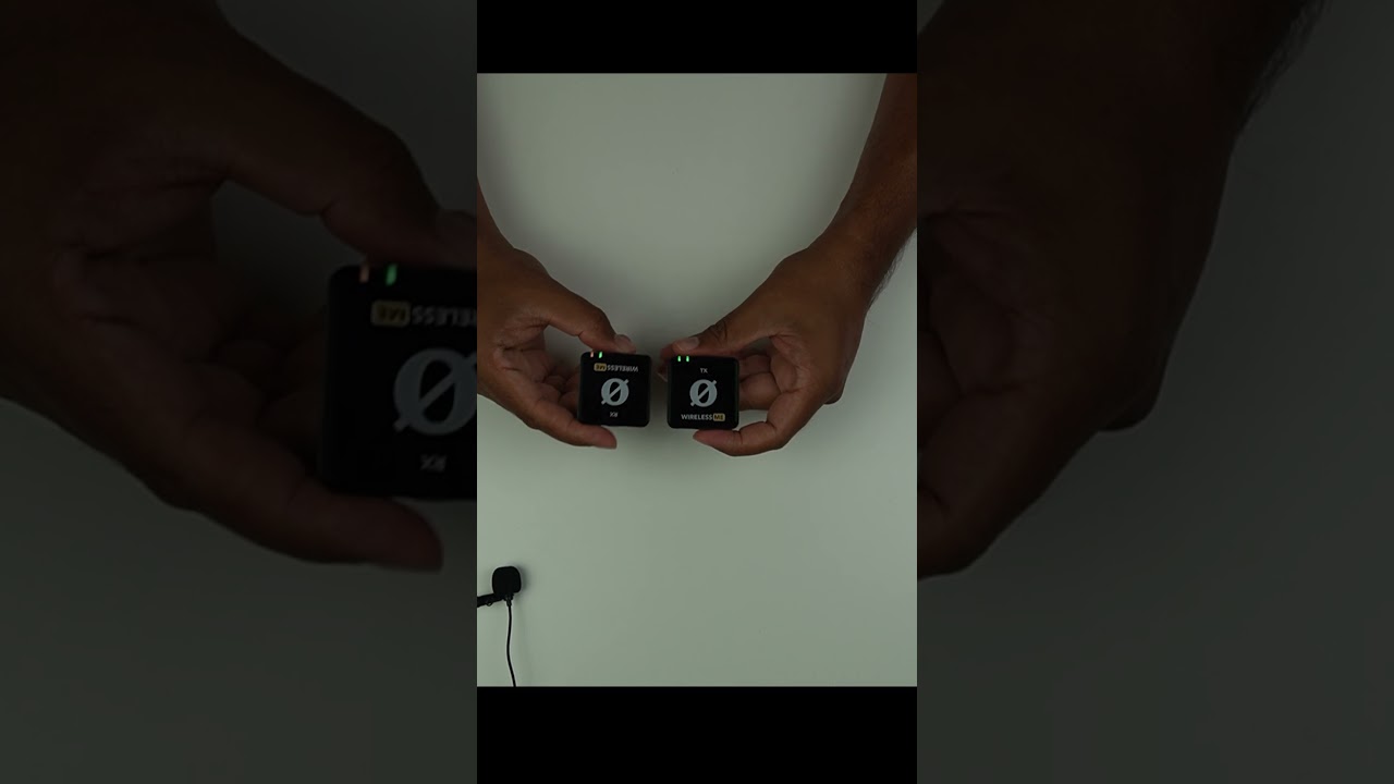 How To Pair Wireless ME#rode #rodemic #wirelessmic #rodemicrophone #wirelessmicrophone  #unboxing