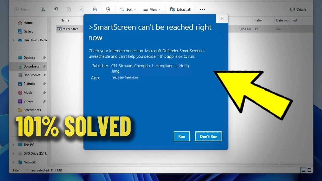 Jak wyłączyć W tej chwili nie można uzyskać dostępu do SmartScreen w Windows 11 / 10 ✅