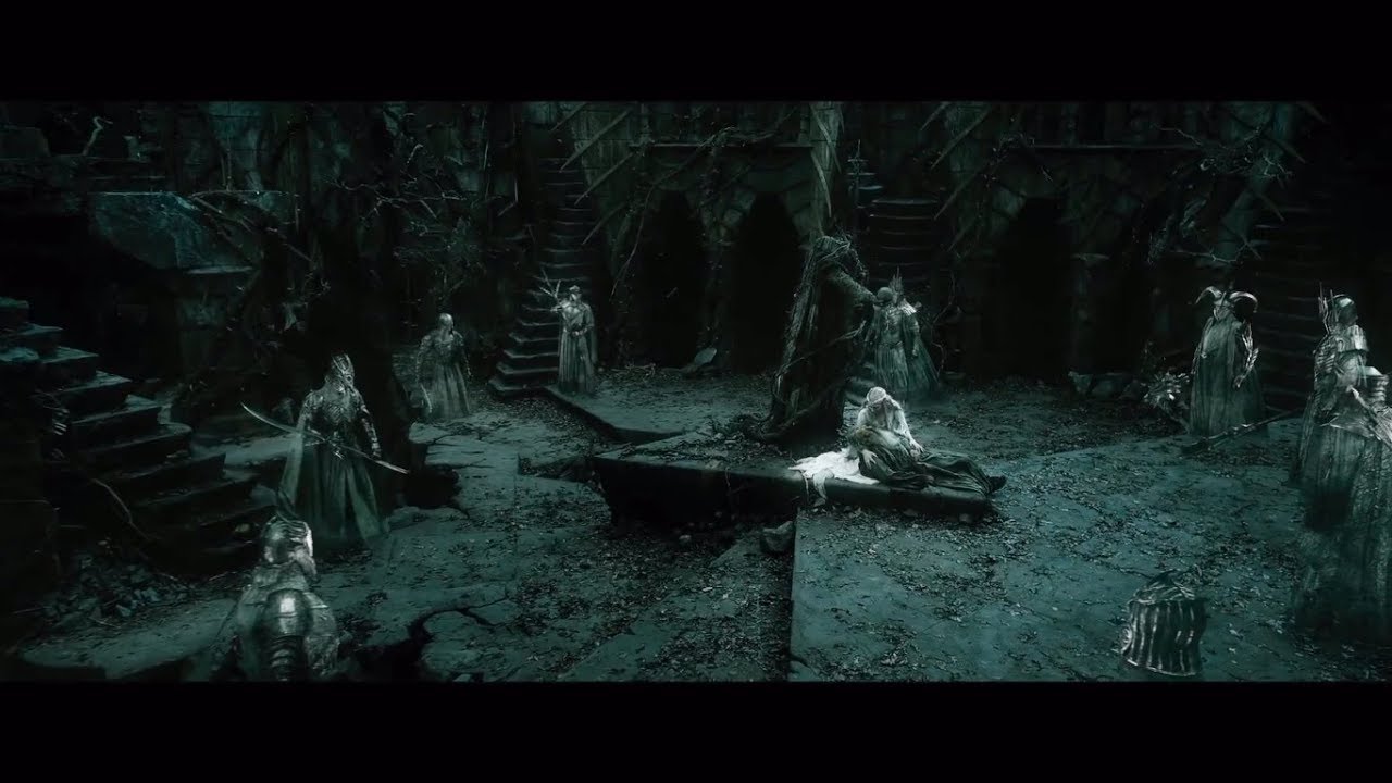 The White Council vs. Sauron and Nazg&ucirc;l. HOBBIT. The Battle Of The Five Armies. (Exended Edition)