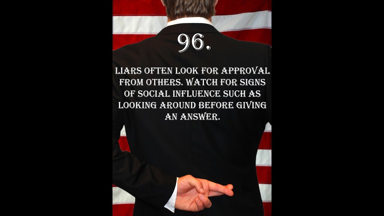 Watch for Social Influence & Approval When Spotting Lies - Deception Tips Video 96