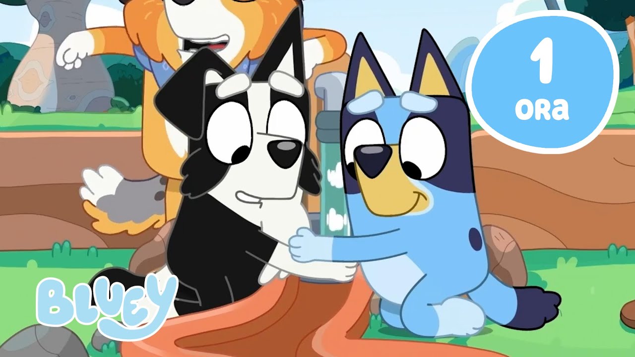 🔴 LIVE: I migliori momenti di amicizia 💙 | 60 MINUTI | Bluey Italiano Canale Ufficiale