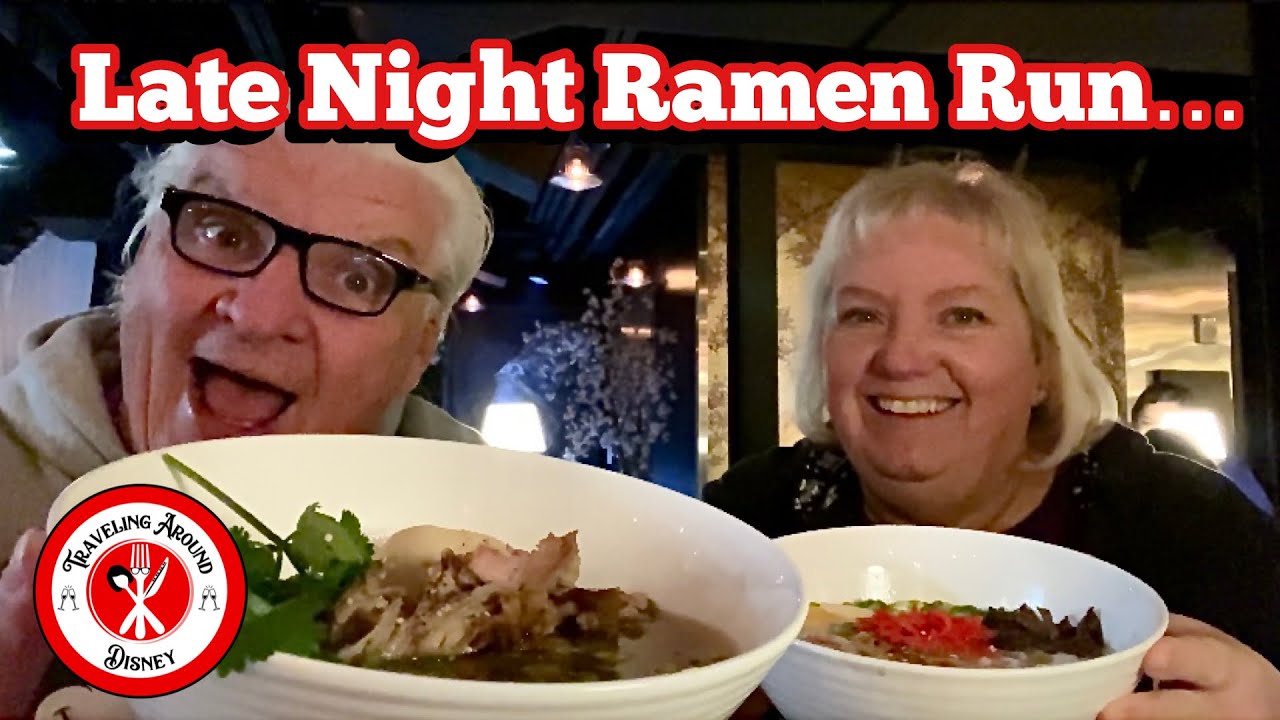 DISNEY RESTAURANT REVIEW: MORIMOTO ASIA late night adventure | DISNEY DINING REVIEW