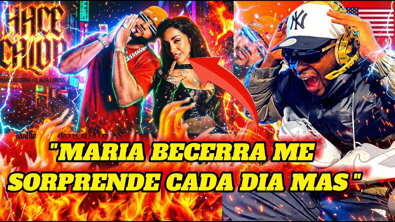 ¡¡ QUE EXPLOCION !! REACCION Maria Becerra, El Alfa, XROSS - HACE CALOR
