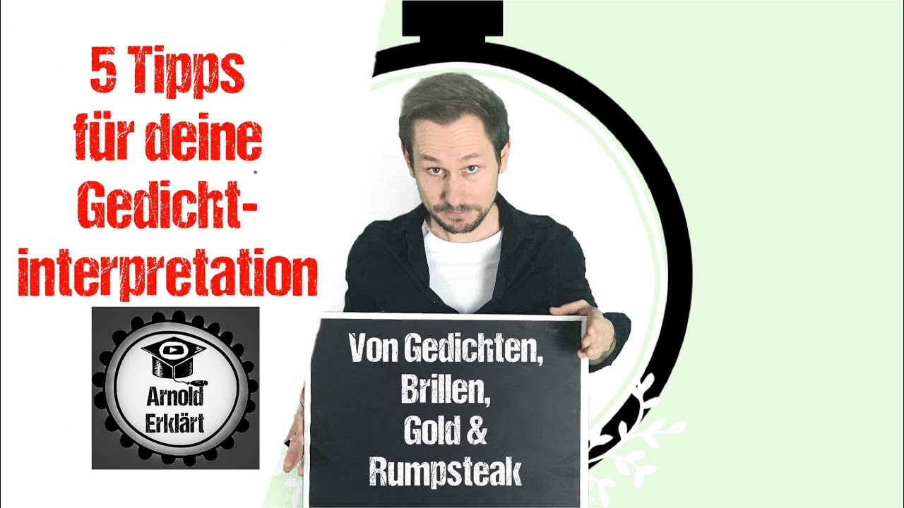 Fünf Tipps zur Gedichtinterpretation - Deutsch-Abitur 2022 „Reiselyrik