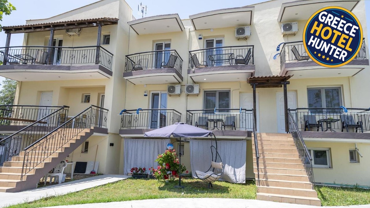 Mitro Apartments Sun & Sea, Vrasna beach | Stavros, Greece | Hotel Review 🛏️