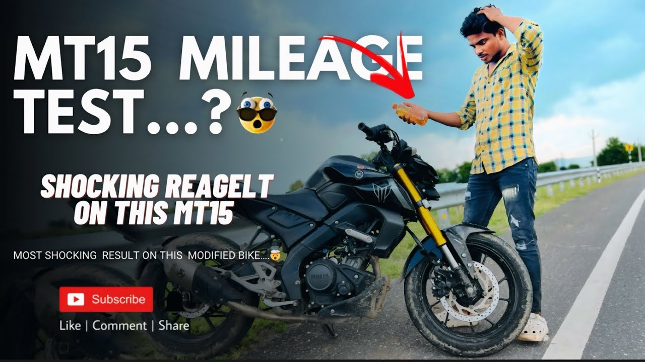 Milaege test on mt15|| mt15milaege test|| telugu vlog🤯🫡