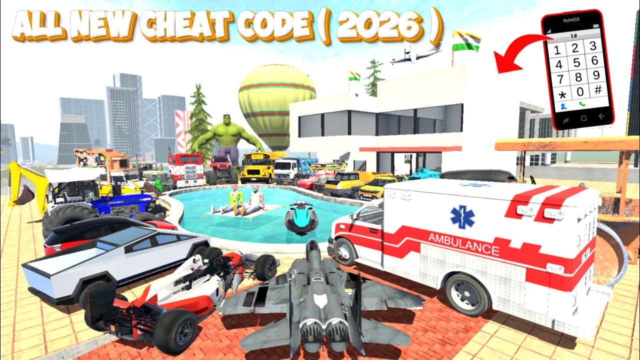 ALL NEW INDIAN BIKE DRIVING 3D CHEAT CODES 2026 | INDIAN BIKE DRIVING 3D NEW UPDATE